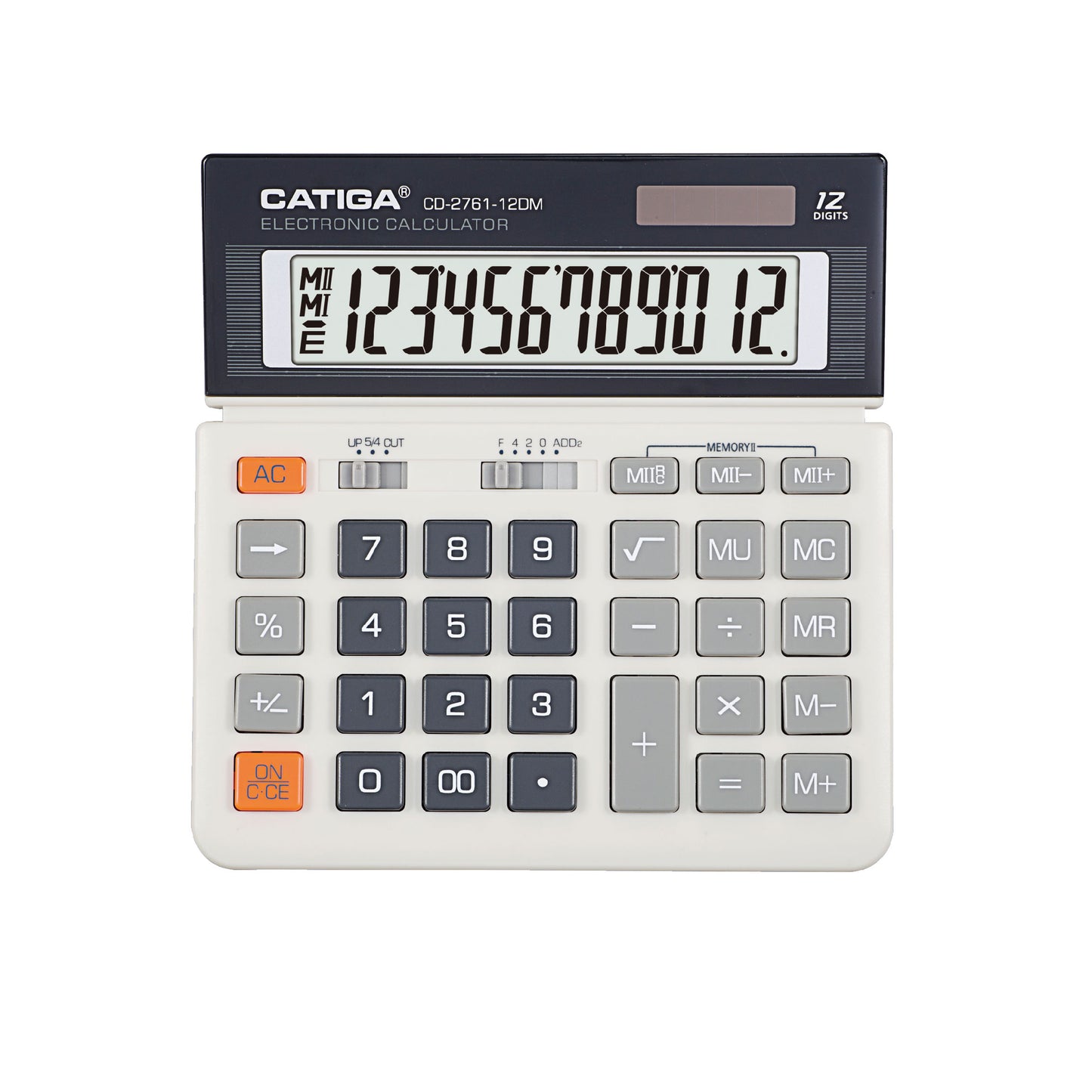 CD-2761-12DM Home and Office Calculator (12 Digit )