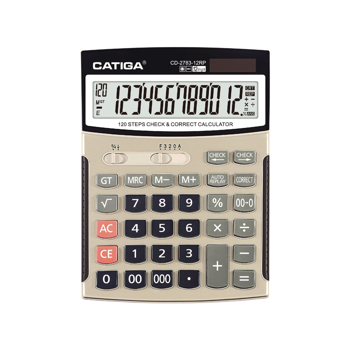 CD-2783-12RP Check & Correct Calculator (12 Digit )