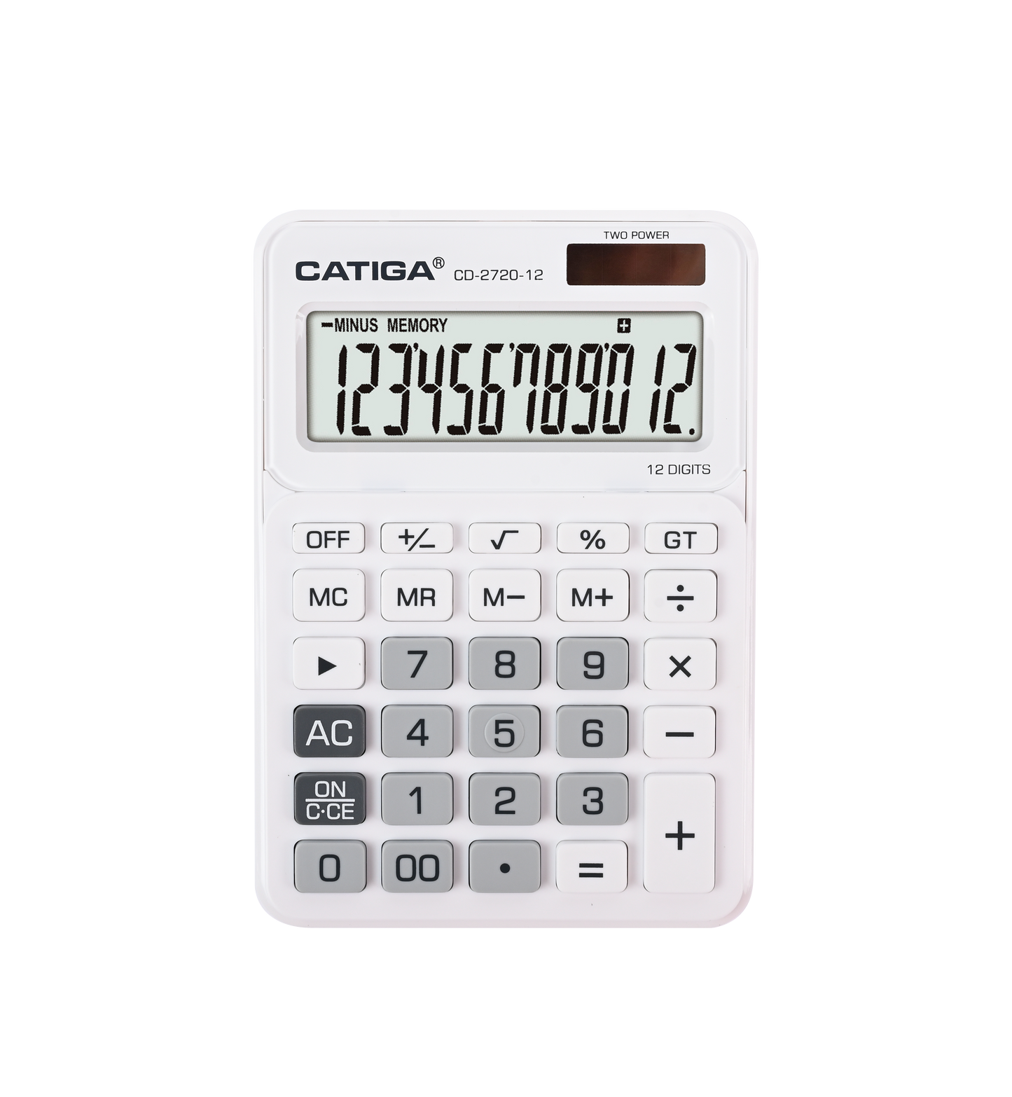 CD-2720-12 Digit Home and Office Calculator (12 Digit)