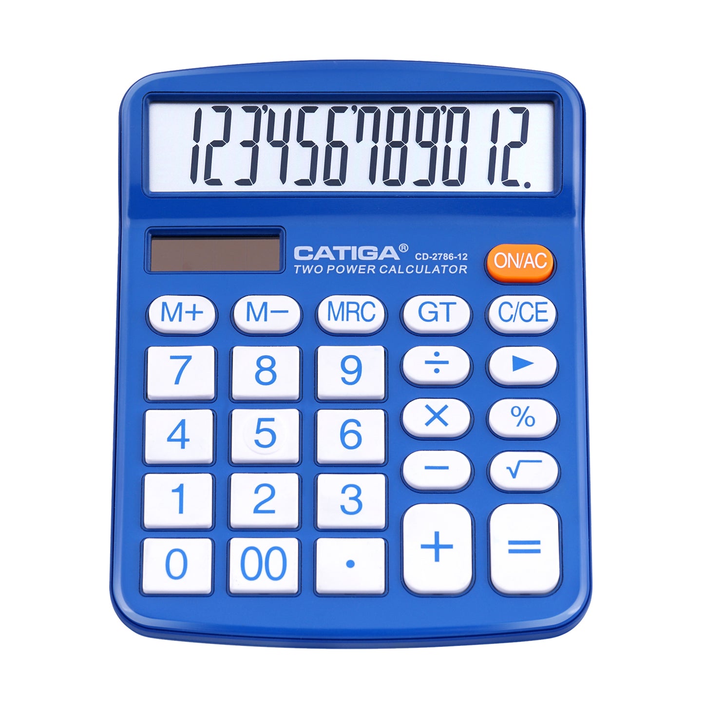 CD-2786 12-Digit Home and Office Calculator (Blue)