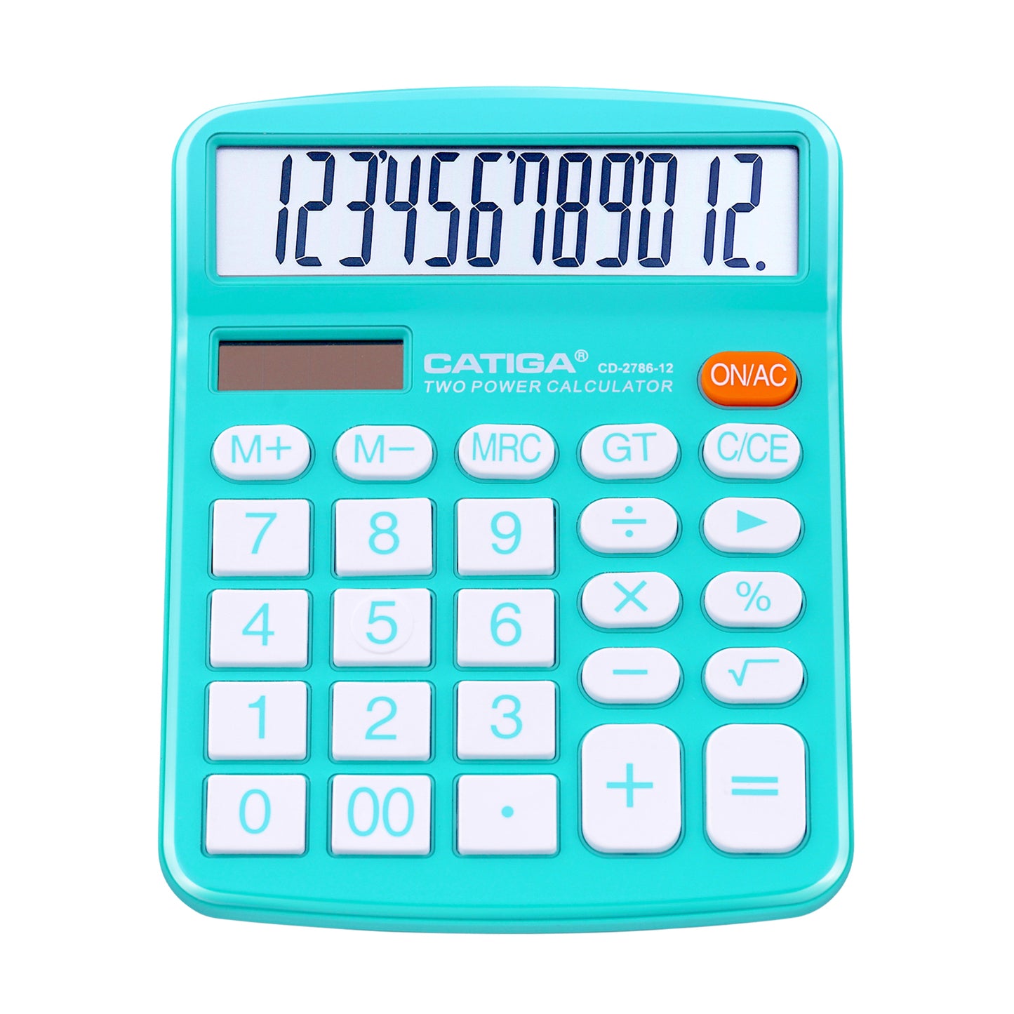 CD-2786 12-Digit Home and Office Calculator (Light Blue)
