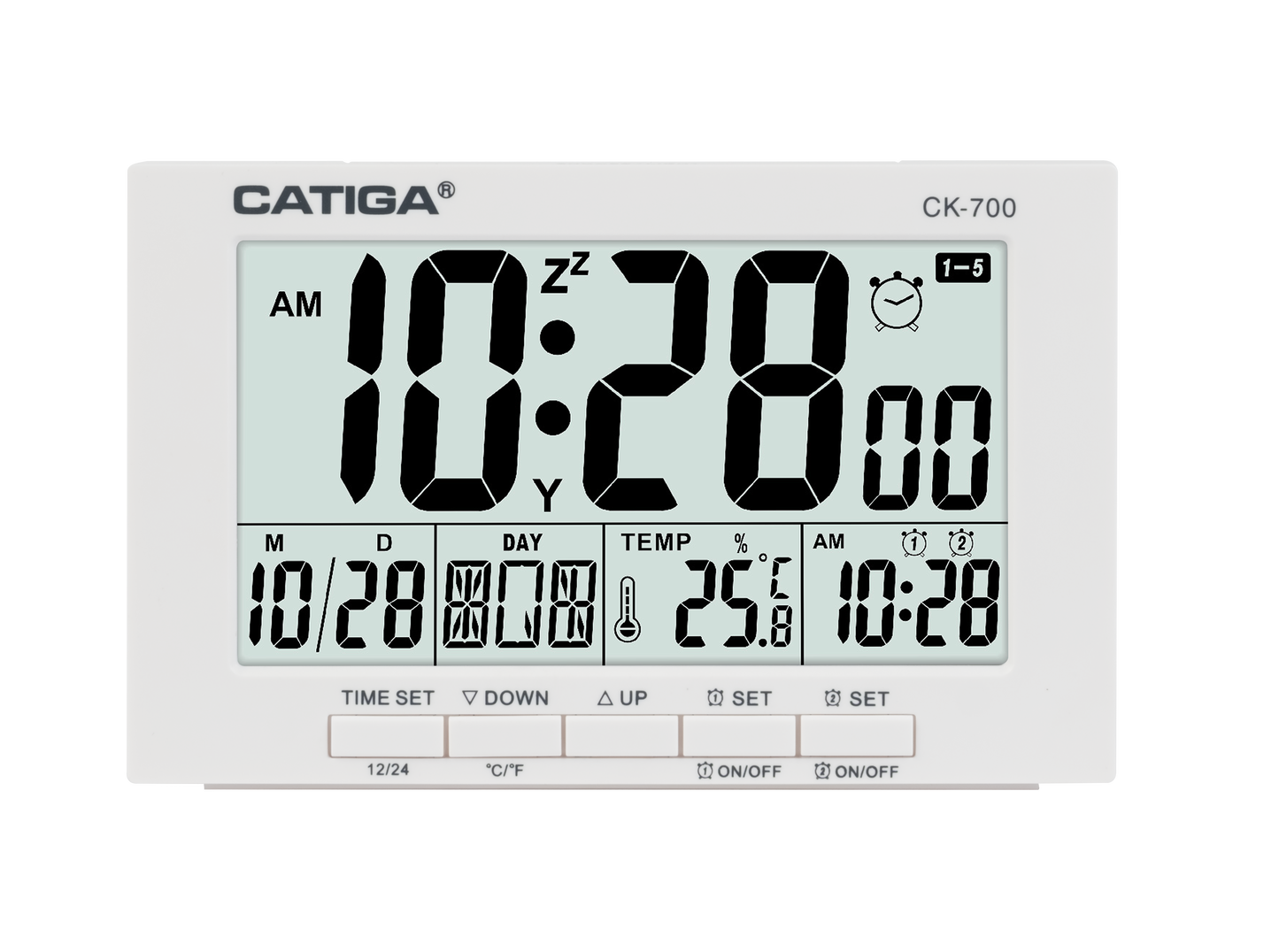 CK-700 Temperature, Date & Time Function Clock