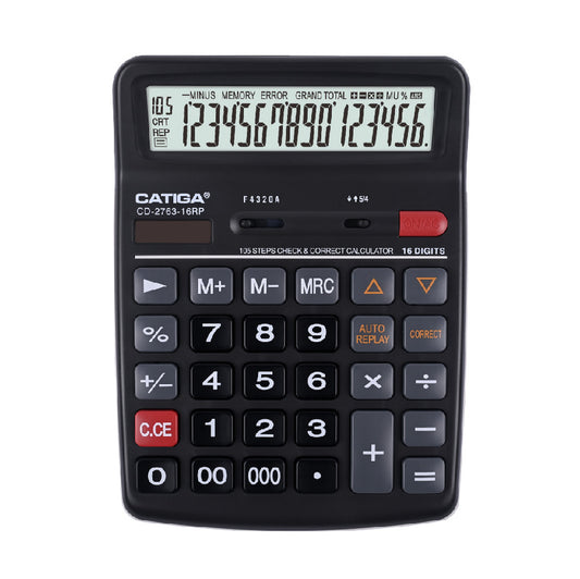 CD-2763-16RP Home and Office Calculator (16 Digit )