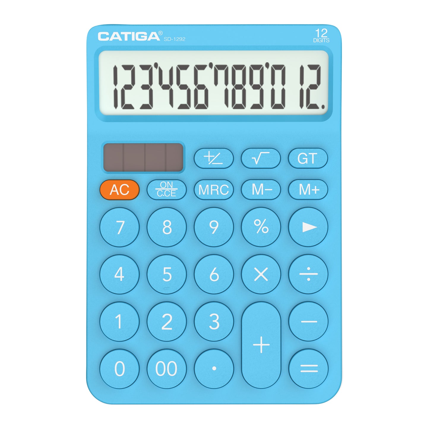 SD-1292 12-Digit Home and Office Calculator (Blue)