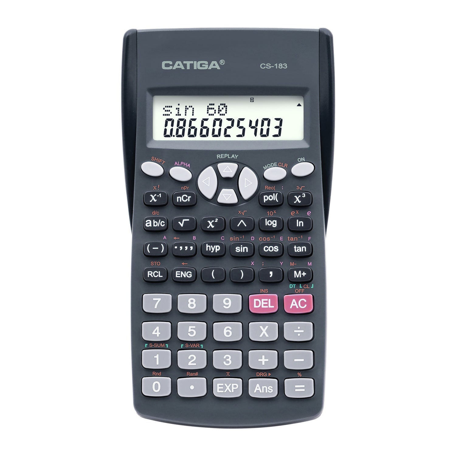 CS-183 2-Line LCD Display Scientific Calculator – CATIGA